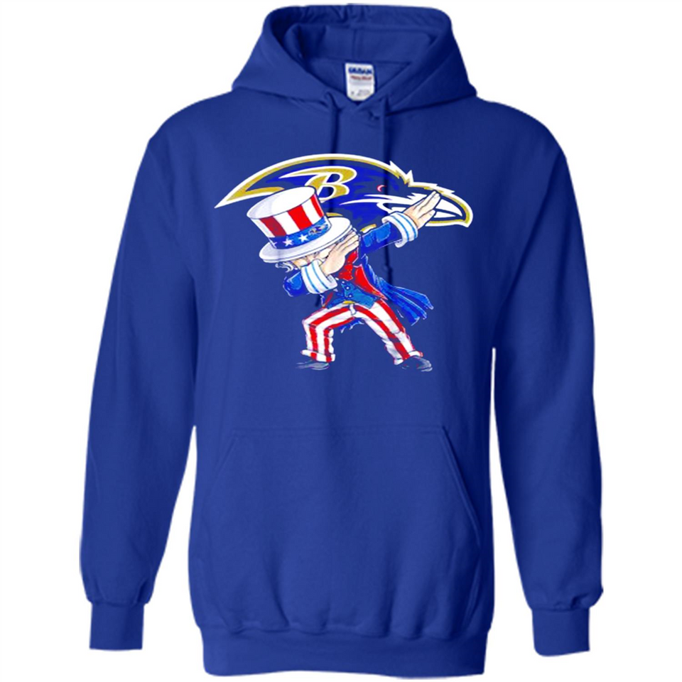 NFL BALTIMORE RAVENS UNCLE SAM DABBING INDEPENDENCE DAY