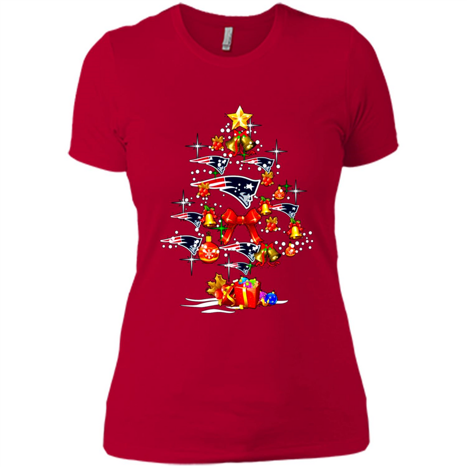 New England Patriots Christmas Tree sweater PINGPONG