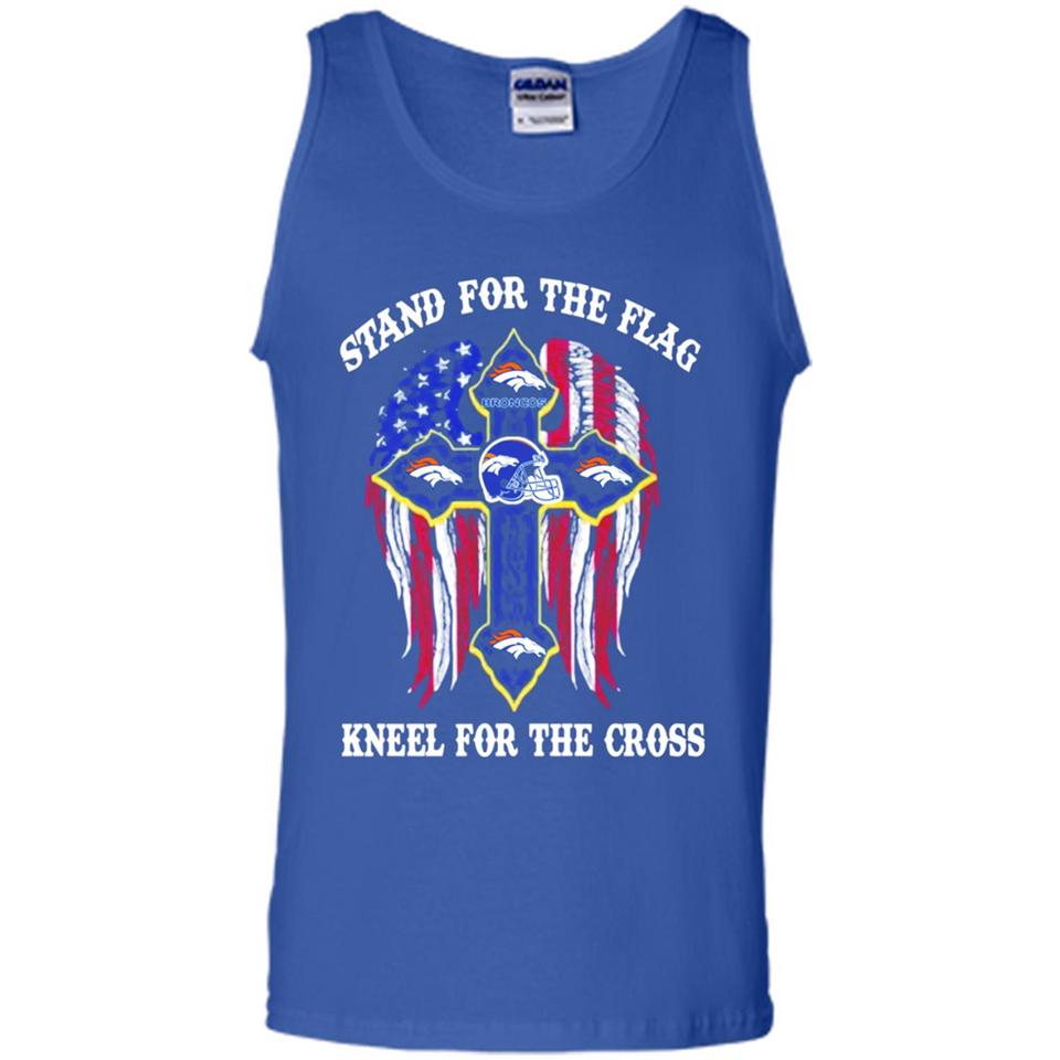 Denver Broncos - Stand For the Flag, Kneel for the Cross