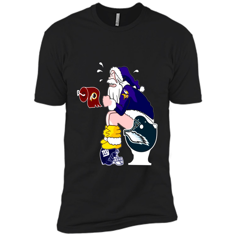 Minnesota Vikings Toilet Santa Claus PINGPONG