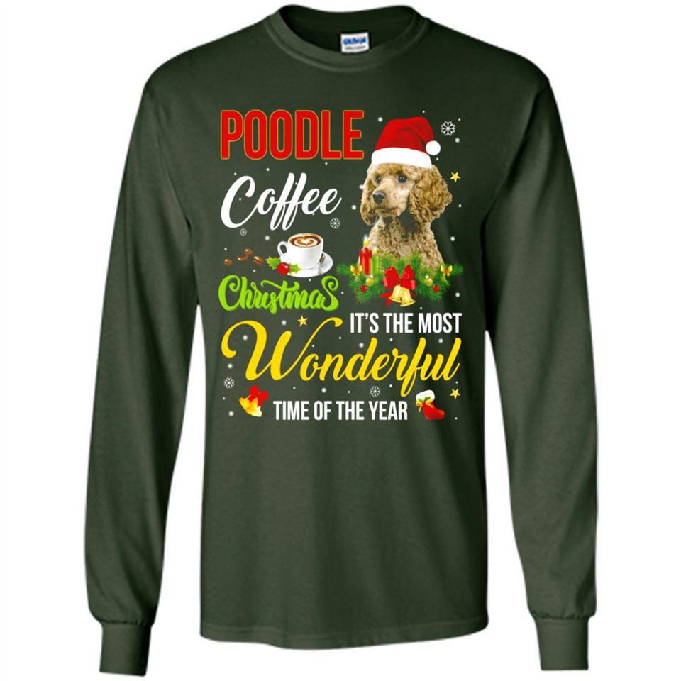 Poodle Coffee Wonderful Christmas