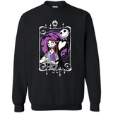 Disney Nightmare Before Christmas Jack And Sally T-Shirt - Sweatshirt