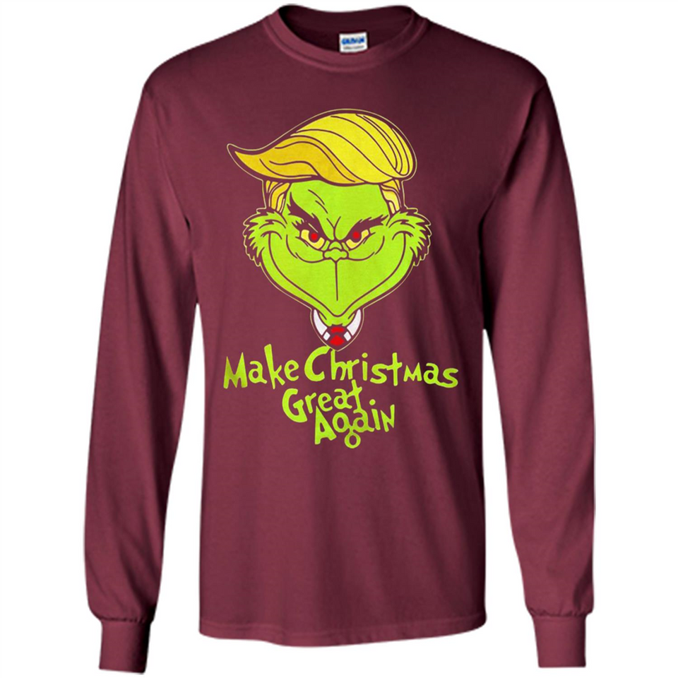 Grinch Donald Trump Make Christmas Great Again