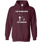 Chicago White Sox GrandFather Like GrandSon - Hoodie
