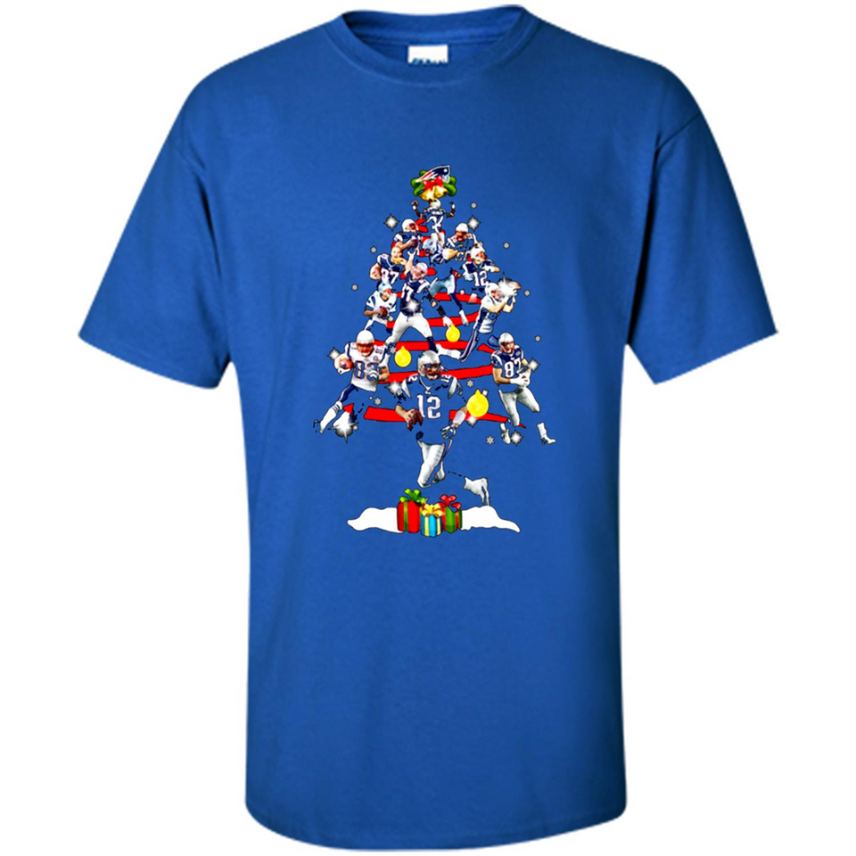 NEW ENGLAND PATRIOTS PLAYERS CHRISTMAS TREE PINGPONG