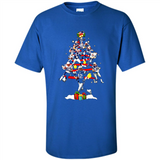 NEW ENGLAND PATRIOTS PLAYERS CHRISTMAS TREE PINGPONG