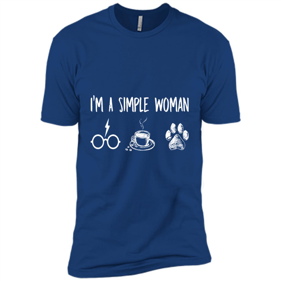 I’m Simple Woman Like Harry Potter, Coffee and Dog