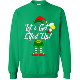 Let's Get Elfed Up Drinking Beer Christmas PINGPONG