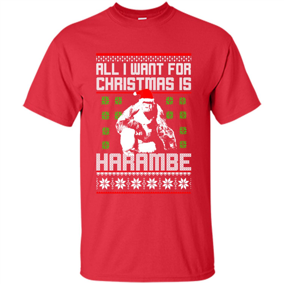 All I want for Christmas is Harambe ugly PINGPONG