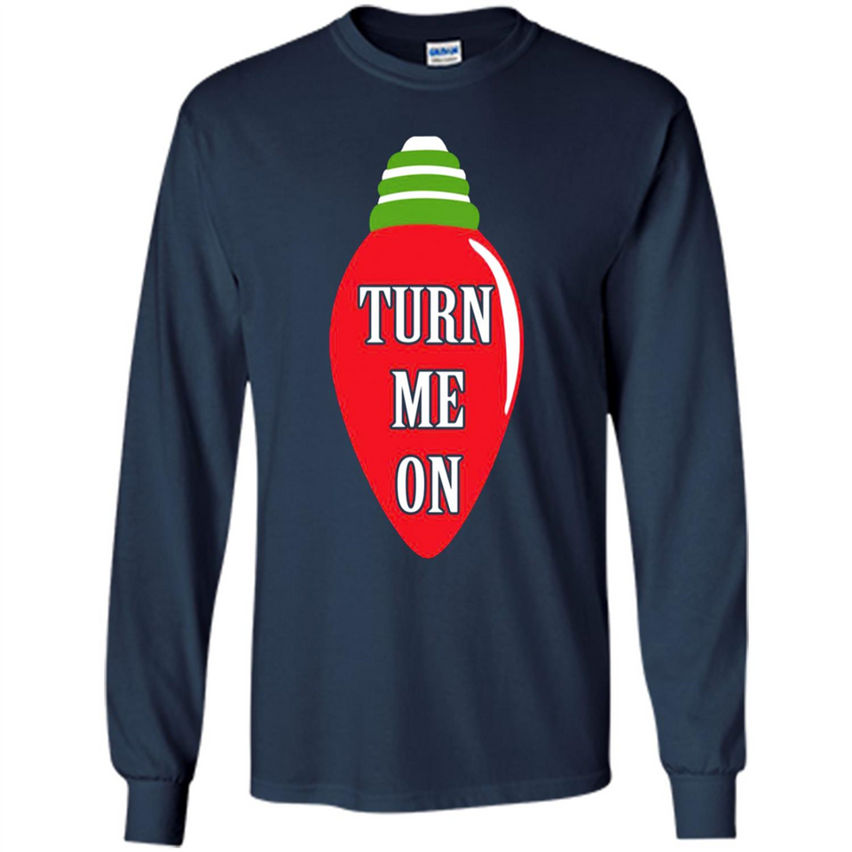 Turn Me On Christmas Tree Light Bulb Decoration