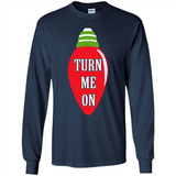 Turn Me On Christmas Tree Light Bulb Decoration