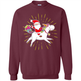Unicorn And Santa Christmas - Sweatshirt