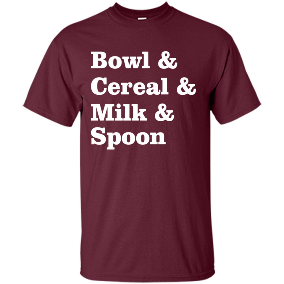 Tasty Cereal Recipe Bowl Milk Spoon