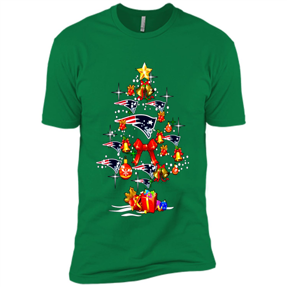 New England Patriots Christmas Tree sweater PINGPONG