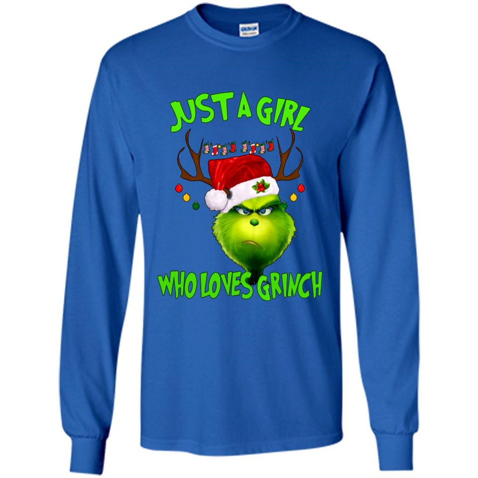 Just a Girl Who Loves Grinch Christmas PING PONG
