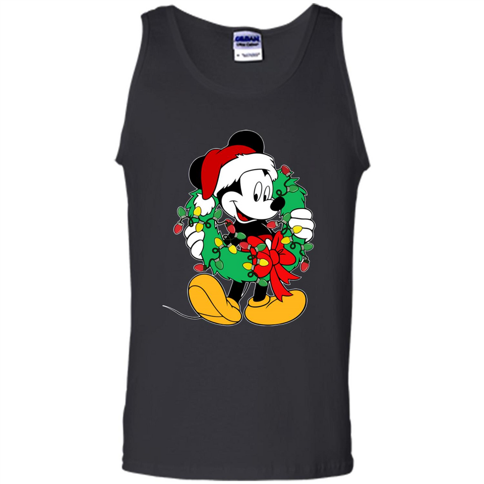 Mickey Mouse Merry Christmas Disney Sweatshirt - Tank Top