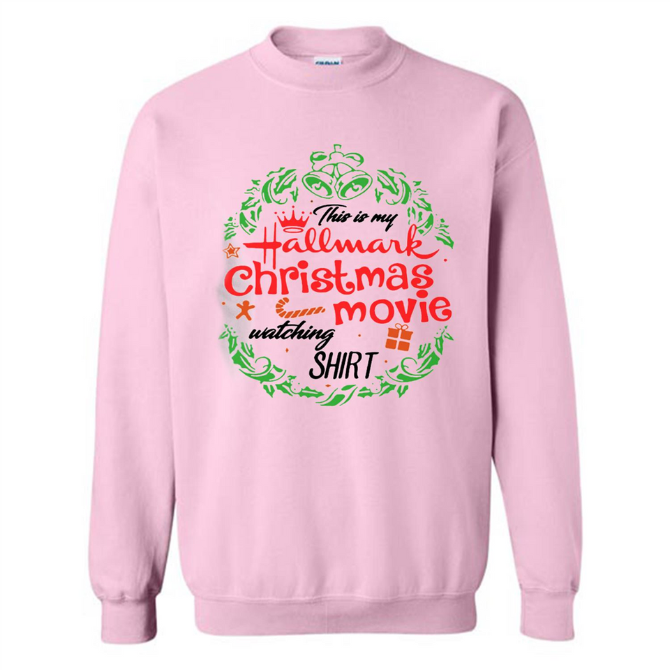 This is My Hallmark-Christmas Movies Watching Sporty T-Shirt - Sweatshirt