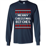 Merry Christmas Bitches ugly sweatshirt PINGPONG