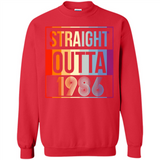 Retro Straight Outta 1986 32 Years Old - Sweatshirt