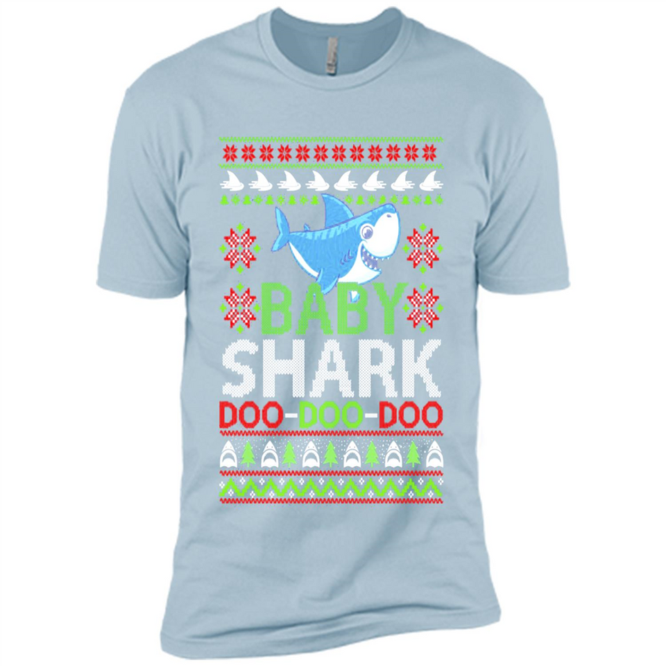 Baby shark Doo Doo Doo Christmas - Premium Short Sleeve T-Shirt