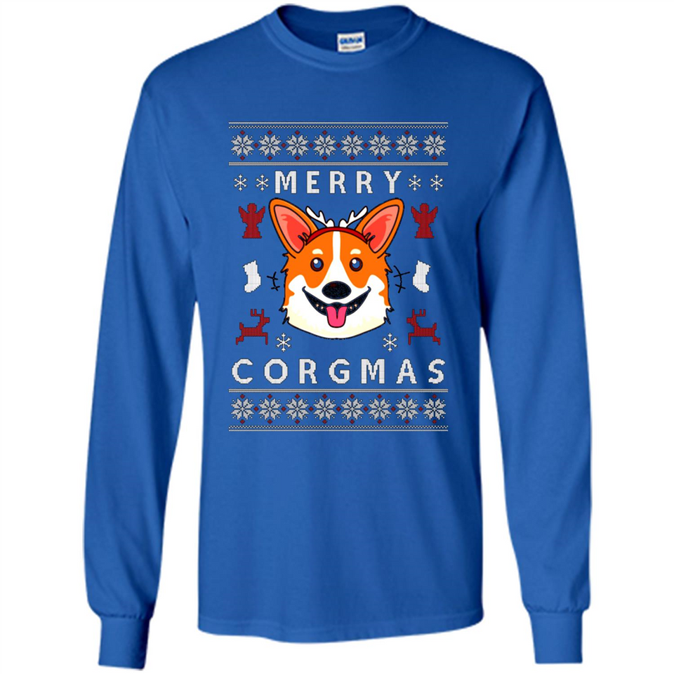 Merry Corgmas Christmas Corgi Christmas Sweatshirt 1 PINGPONG
