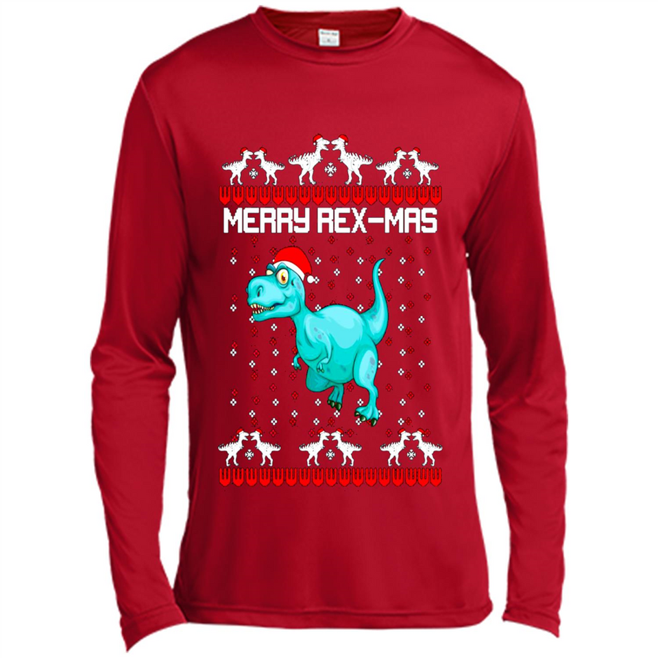 Merry Rexmas Christmas Sweatshirt PINGPONG