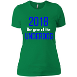 2018 The Year of the underdog tee - Ladies' Boyfriend T-Shirt