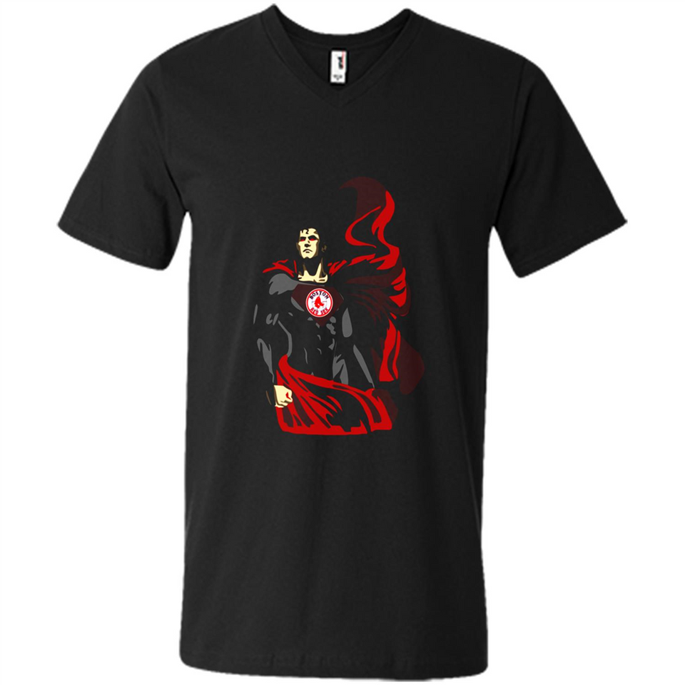 Boston Red Sox Shirt For Fans - Men's V-Neck