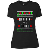 Netflix And Chill Christmas sweater PINGPONG