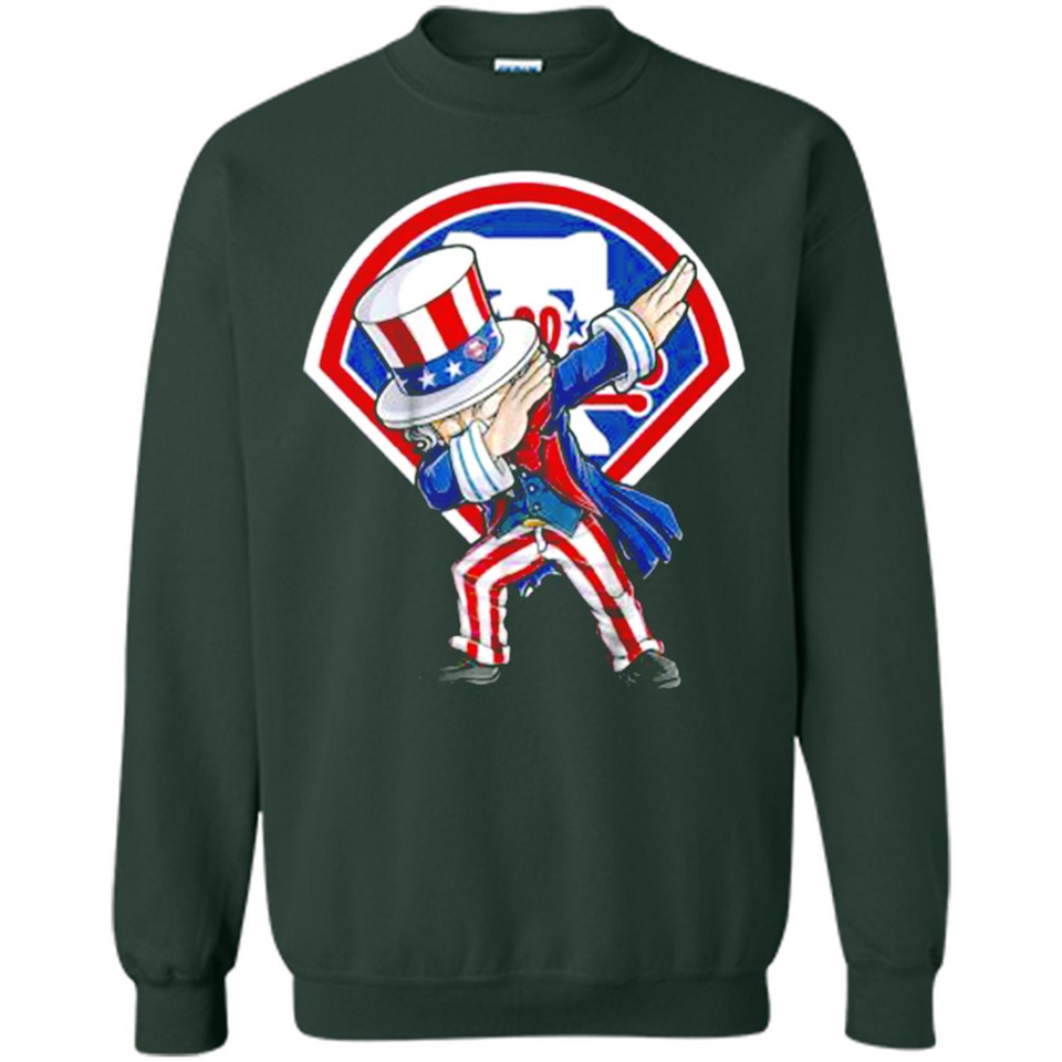 MLB PHILADELPHIA PHILLIES UNCLE SAM DABBING INDEPENDENCE DAY