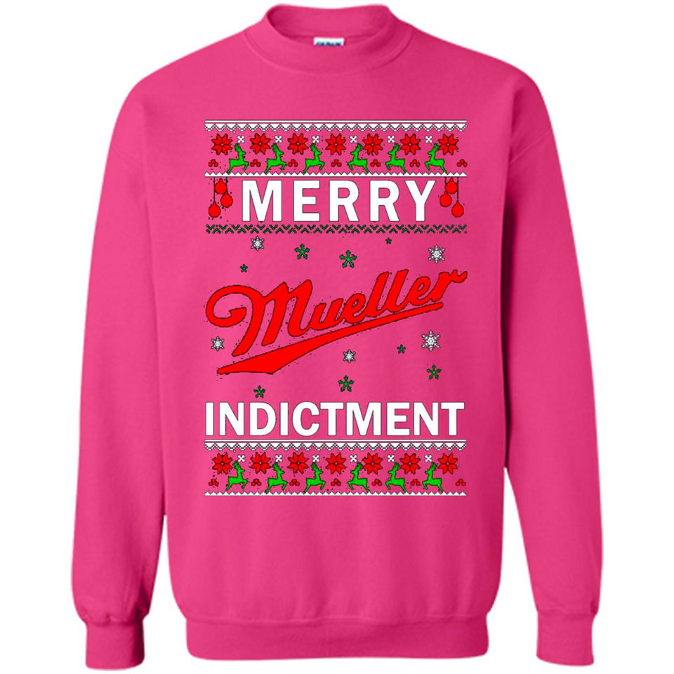 Merry Muller indictment Christmas sweatshirt PINGPONG