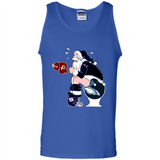 New England Patriots Toilet Santa Claus PINGPONG