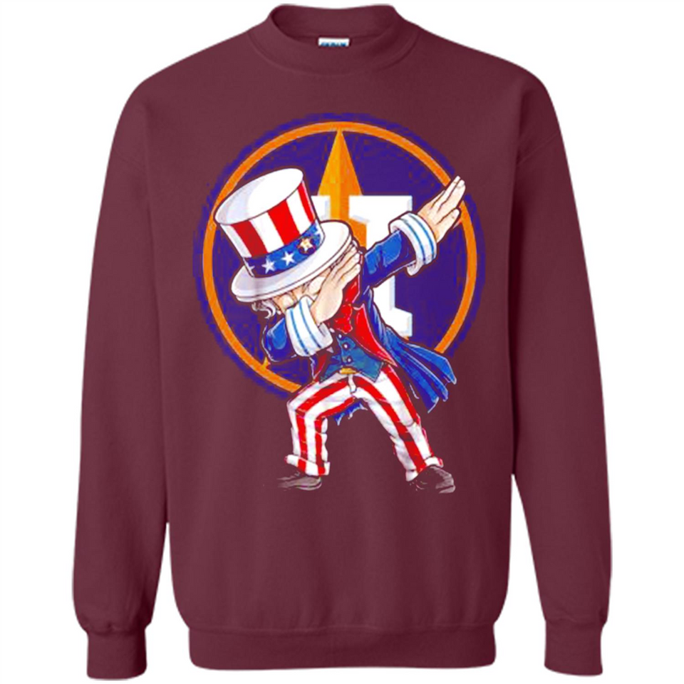 MLB HOUSTON ASTROS UNCLE SAM DABBING INDEPENDENCE DAY