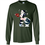 Los Angeles Rams Toilet Santa Claus PINGPONG