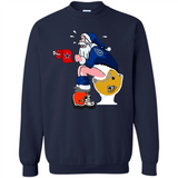 Tennessee Titans Santa Claus Toilet
