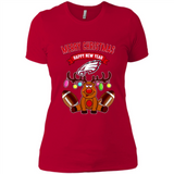 Philadelphia Eagles NFL Reindeer Funny Merry Christmas And Happy New Year
