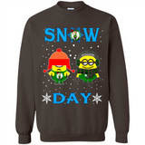Snow Day Shirt For Boston Celtics Vs Minion Fans pingpong