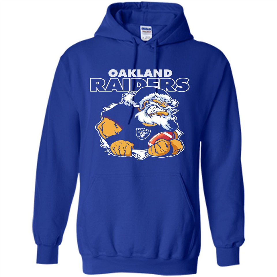 Grumpy Santa Claus Oakland Raiders Football Team PINGPONG