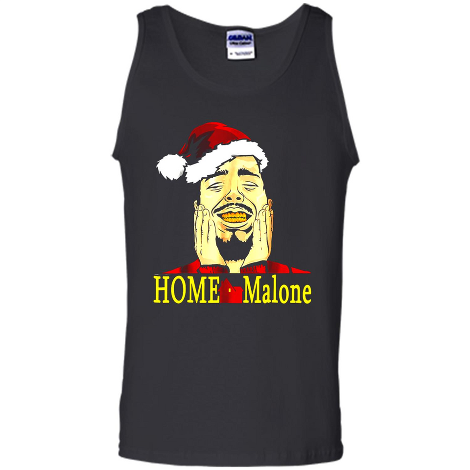 Home Malone Shirt Post Malone Christmas Sweatshirt - Tank Top