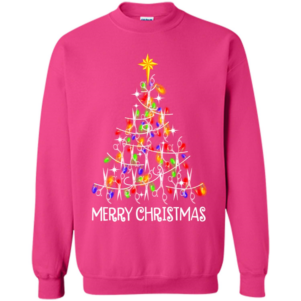 Hairstylist Merry Christmas Hairstylist Scissors Christmas Tree PING PONG