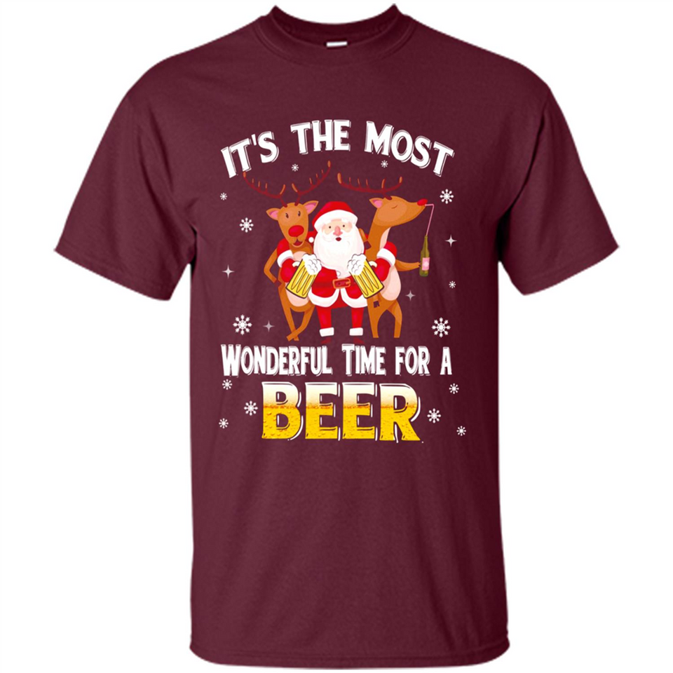 Its The Most Wonderful Time for a Beer - Shirt