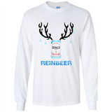 Busch Reinbeer Funny Beer Reindeer Christmas Sweatshirt - Long Sleeve T-Shirt