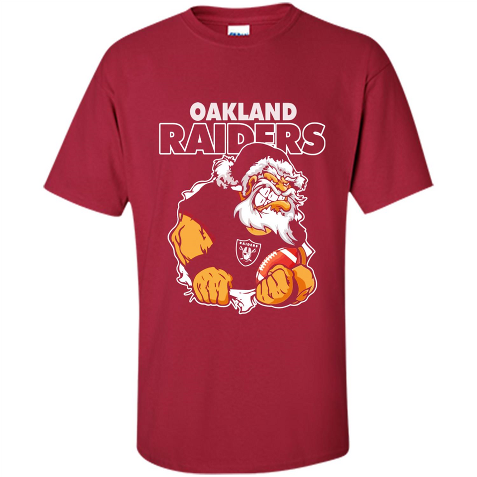 Grumpy Santa Claus Oakland Raiders Football Team PINGPONG