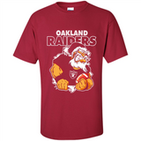 Grumpy Santa Claus Oakland Raiders Football Team PINGPONG