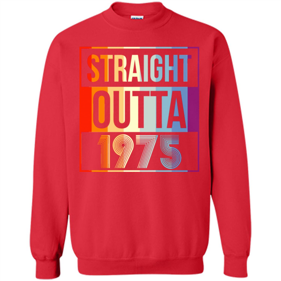 Retro Straight Outta 1975 43 Years Old - Sweatshirt
