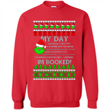 Mr Grinch my day I’m booked Christmas sweater PINGPONG