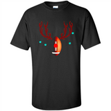 Football Christmas Shirt Reindeer Christmas Football Funny - Shirt