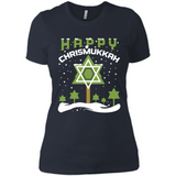 Happy Chrismukkah - Ladies' Boyfriend T-Shirt
