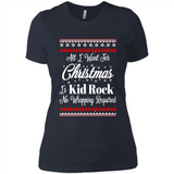 All I want for Christmas is kid rock no wrapping required sweater PINGPONG