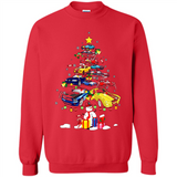 Mustang Tree Christmas Sweatshirt PINGPONG